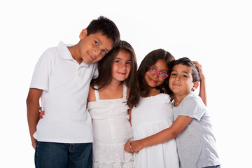 Obraz premium Brothers and sisters family