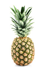 Pineapple, isolated on white