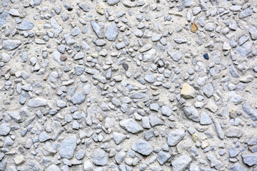 Wall texture of small stones