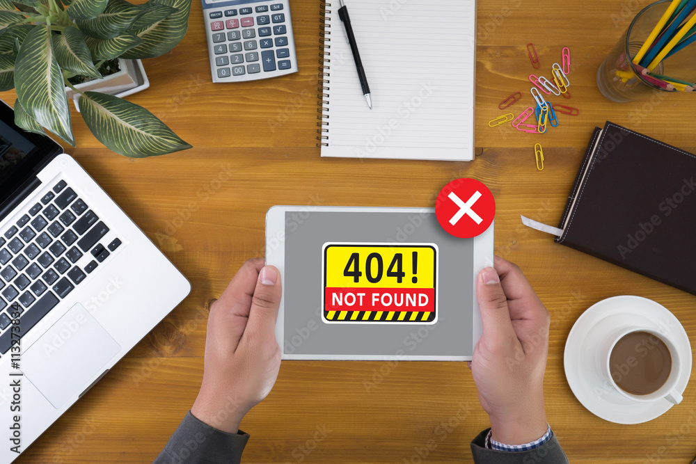 Poster not found 404 error failure warning problem