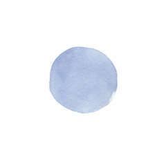 Serenity watercolor background. Fashion blue watercolor spot iso - 113275665