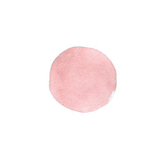 Rose quartz watercolor background. Fashion rose watercolor spot - 113275679