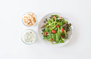 fresh vegetable salad