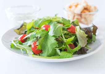 fresh vegetable salad