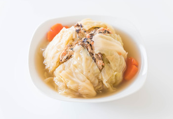 Stuffed cabbage soup
