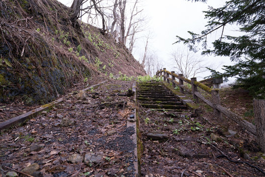 Stairs of ruins