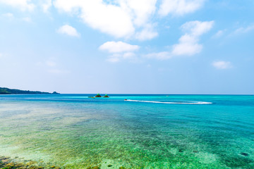 Sea, landscape. Okinawa, Japan, Asia.