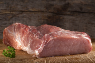 Pork tenderloin with herb