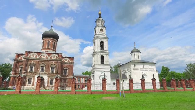 Volokolamsk kremlin (buidings of 15-18 century) located on place of ancient hillfort, Moscow region, Russia
