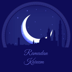 Ramadan Kareem. Ramadan Kareem Background. Vector Illustration