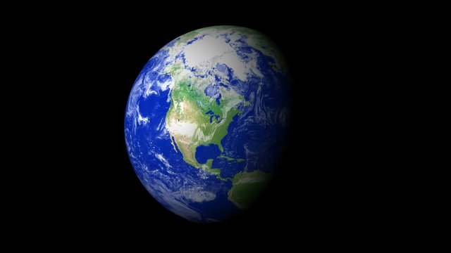 4K Earth Zoom: Baltimore - USA