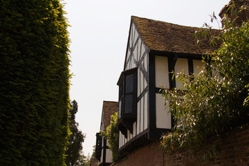 Fototapeta na wymiar Old tudor building in Beaconsfield, Buckinghamshire, England