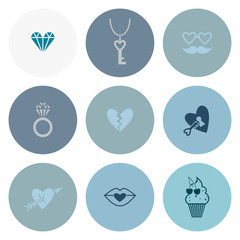 Happy Valentines Day Icons