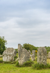 Naklejka premium les mégalithiques d'Erdeven(Bretagne) 