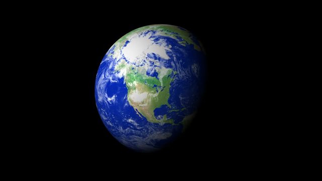 4K Earth Zoom: Detroit - USA