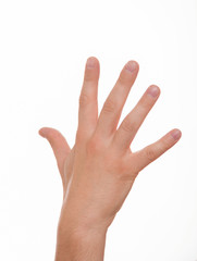 Male hand