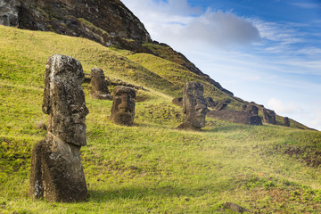Moai statue