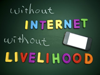 without internet without livelihood