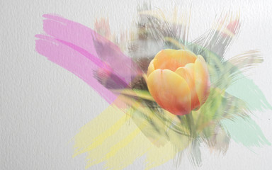 Painted of tulip © eartty