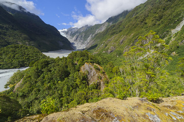 Franz-Josef Gletscher Neuseeland Südinsel - glacier New-Zealand south island 