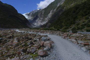 Franz-Josef Gletscher Neuseeland Südinsel - glacier New-Zealand south island 