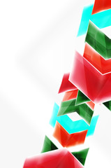 Glossy arrow wallpaper