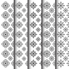 minimalist memphis design background