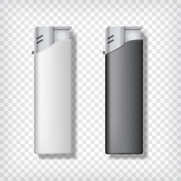Two lighters mockup