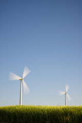 Fototapeta premium Wind energy concept