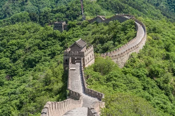 Foto auf Leinwand Chinesische Mauer © superjoseph