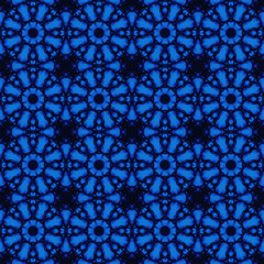 Blue tiled background