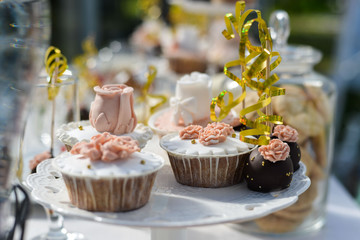 wedding cake table decoration