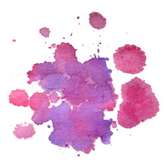 Abstract watercolor colorful gradient background.