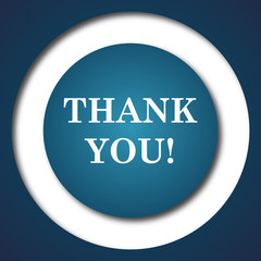 Fototapeta premium Thank you icon