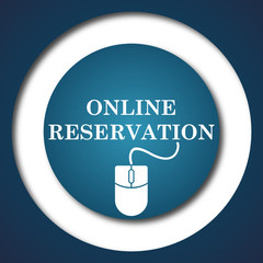 Online reservation icon