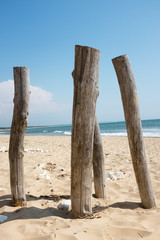 Beach in Brittany France