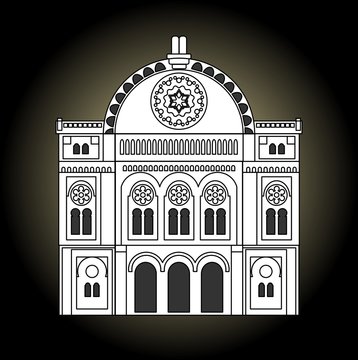 Synagogue clip art preview