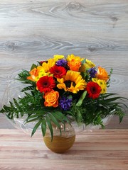 Blumenstrauß in Vase