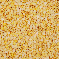 Yellow lentil background