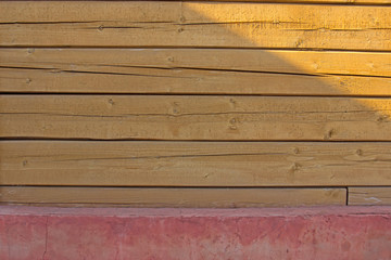 Текстура дерева и крашенного бетона. © Sergey