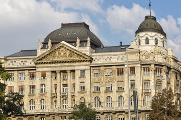 The Ministry Of Internal Affairs building in Budapest, Hungary.