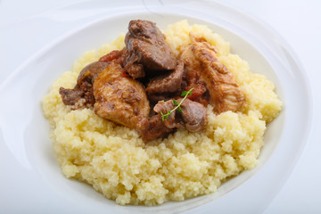 Couscous with chicken