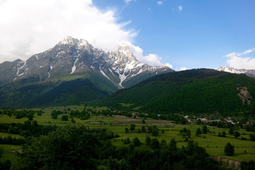 Obraz premium Hiking in the Cacucasus 