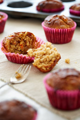 several cupcakes on the table