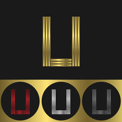 U Letter logo