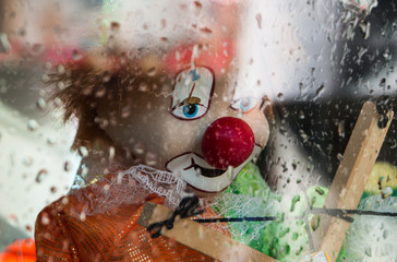 Sad clown