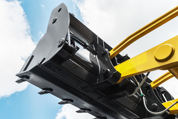 Construction excavator bucket © OlegDoroshin