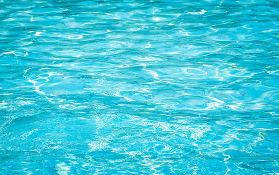 Background of rippled water in swimming pool (swimming, pool, wave)