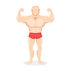 Fototapeta premium Bodybuilding Coach