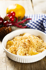 Citrus crumble